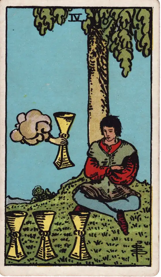 Four of Cups