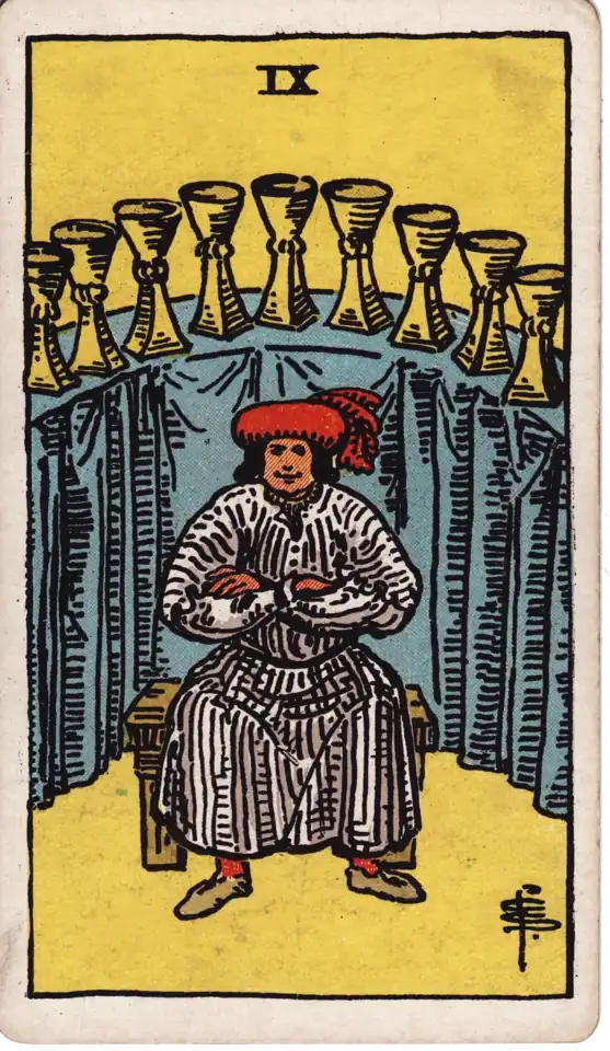 Nine of Cups
