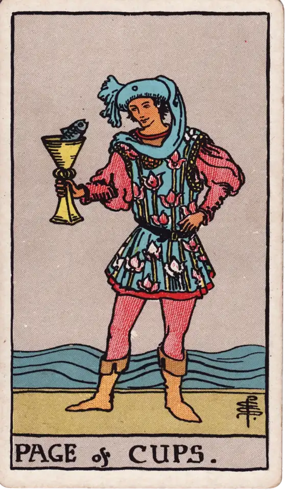Page of Cups