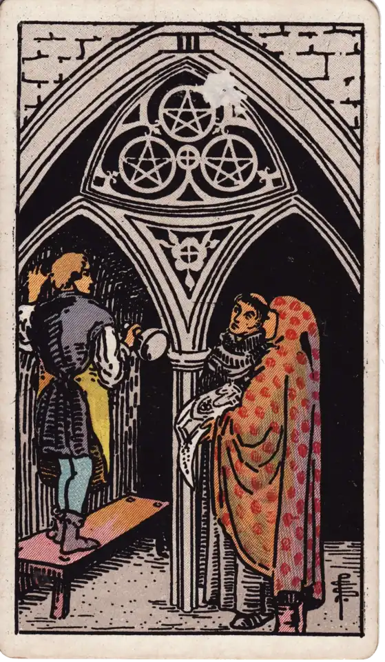 Three of Pentacles