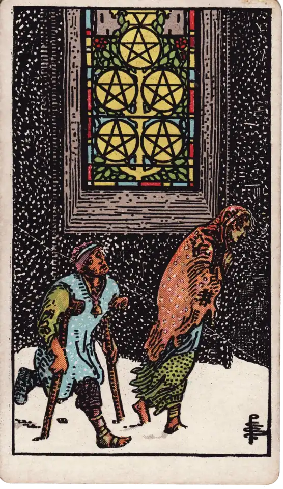 Five of Pentacles