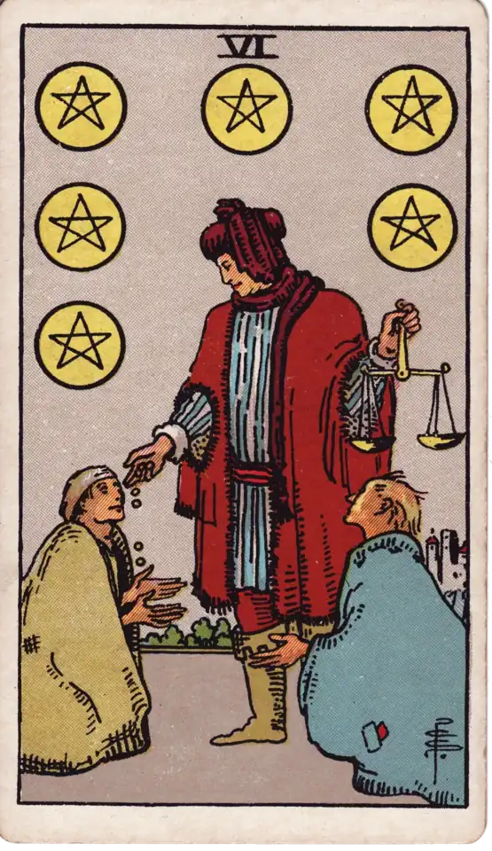 Six of Pentacles