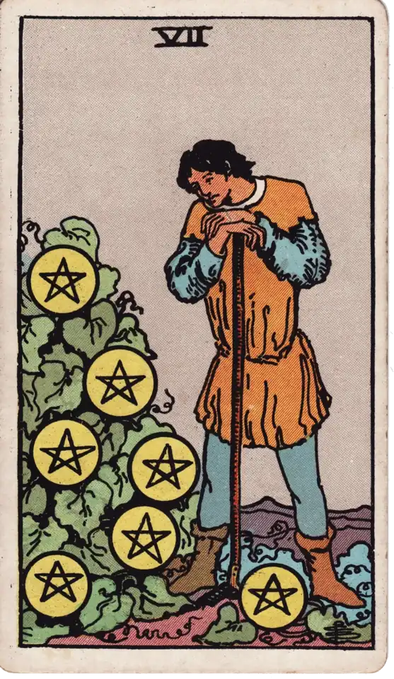 Seven of Pentacles