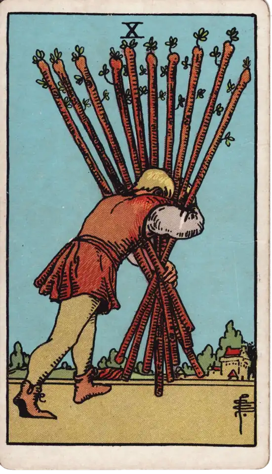Ten of Wands