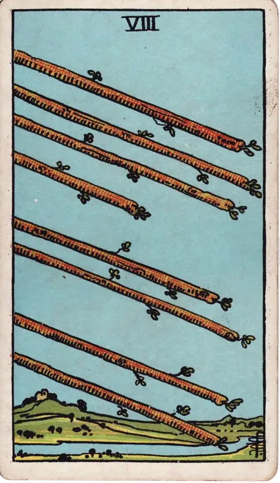 Eight of Wands