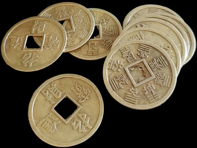 I Ching Coins selection