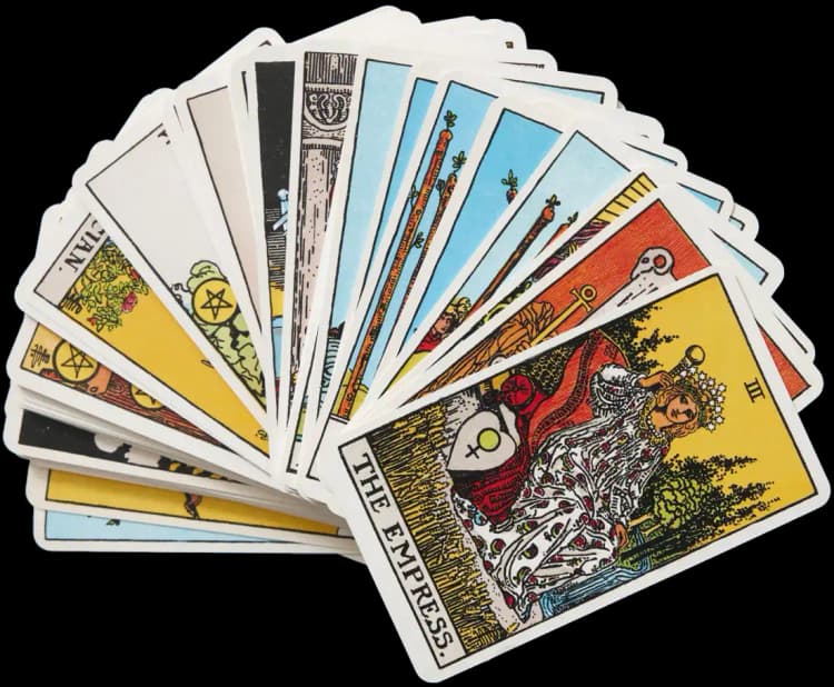 Tarot Cards selection
